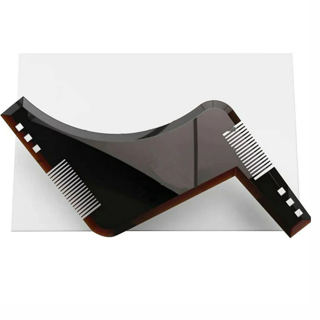 Beard Shaping Template Plus Beard Comb All-In-One Tool - Image 3