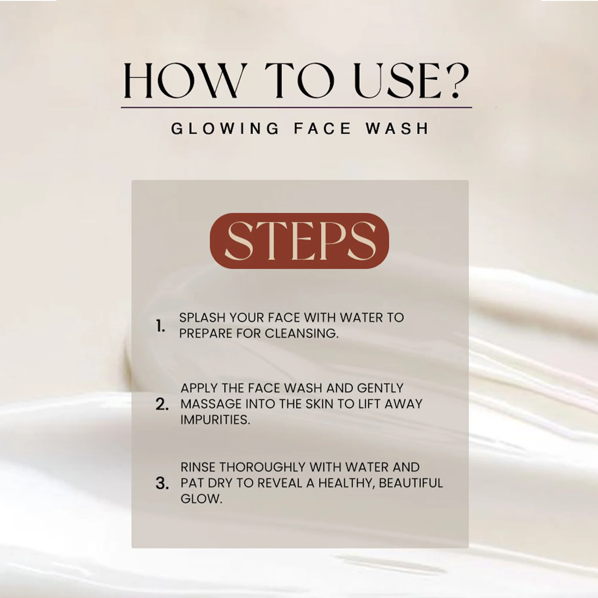 Glowing Face Wash - Image 3