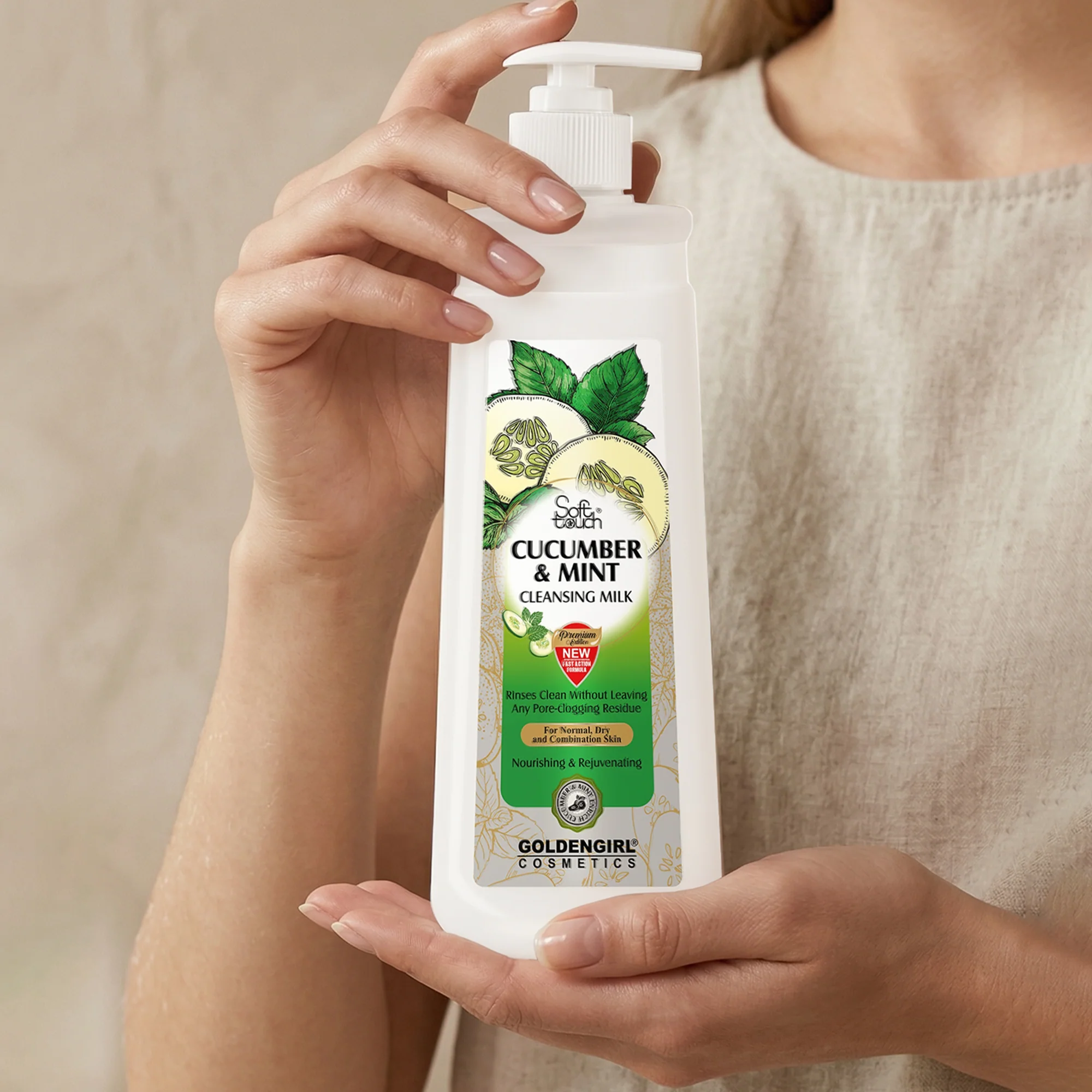 Cleansing Milk Cucumber & Mint - Image 2