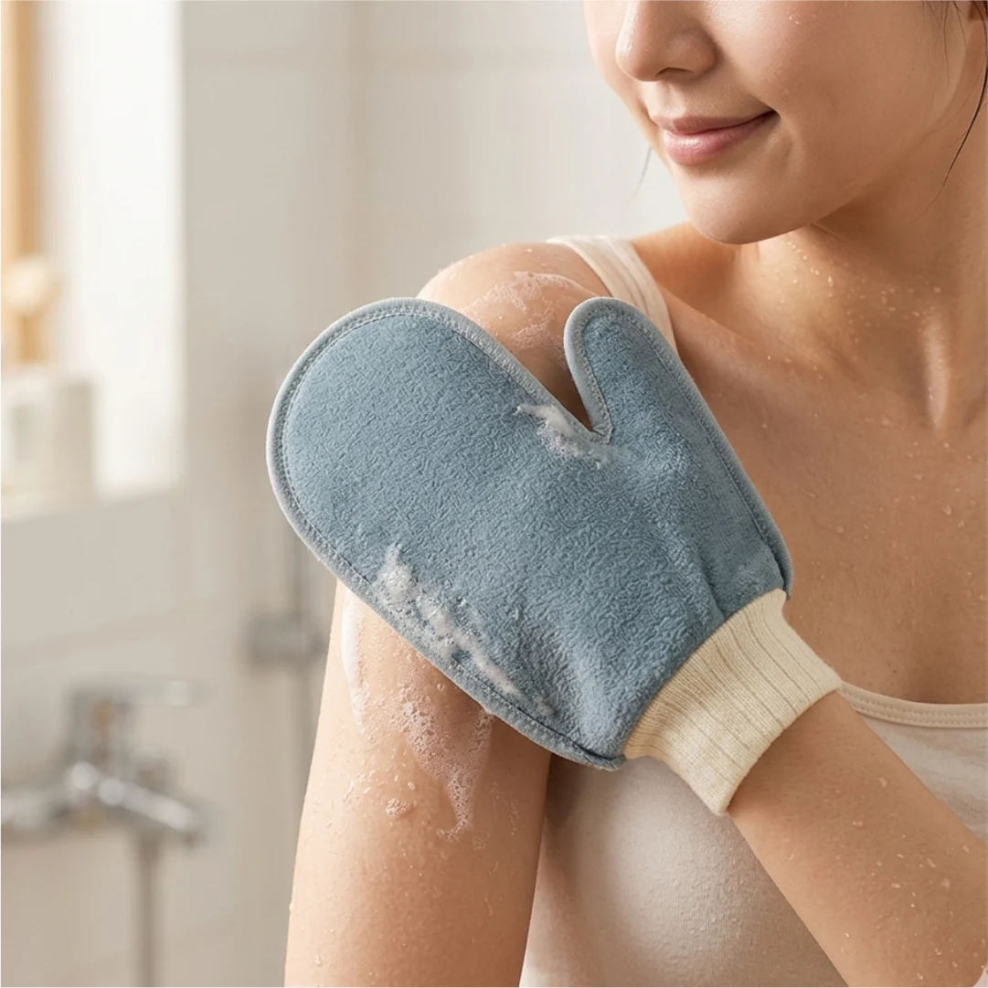 Exfoliating Bath Gloves - Image 6