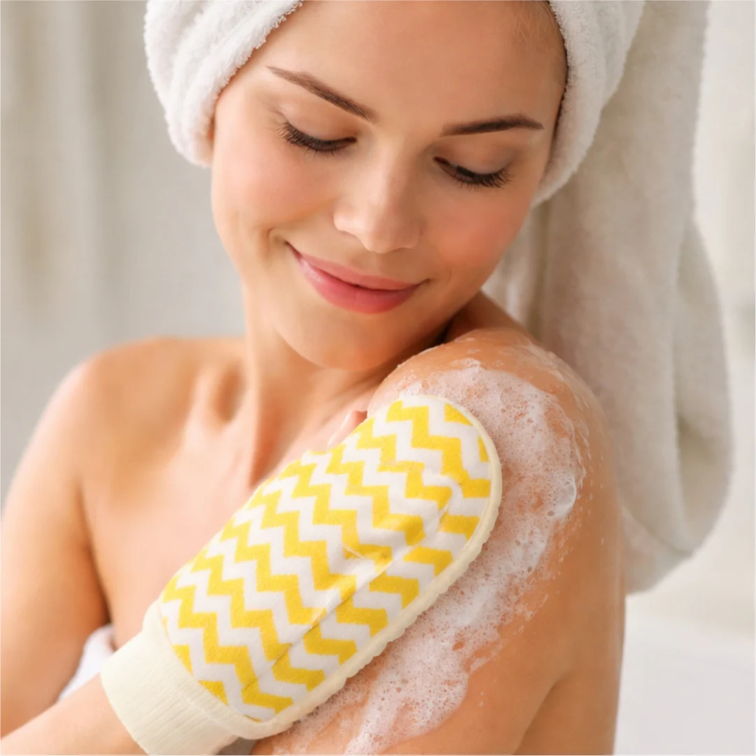 Exfoliating Bath Gloves - Image 7