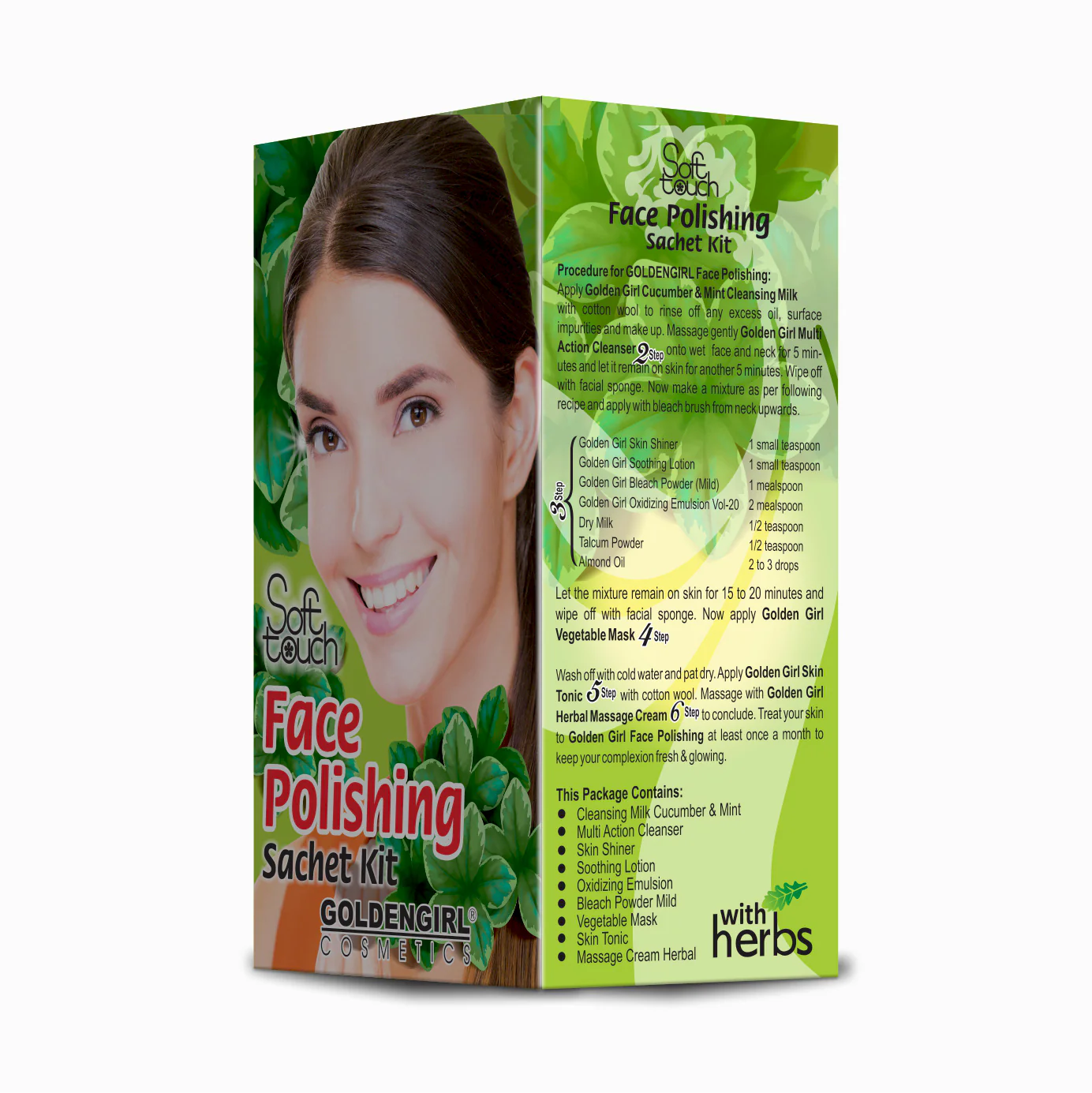 Face Polishing Sachet Kit  (Sachet Pack) 9 sachets - Image 3