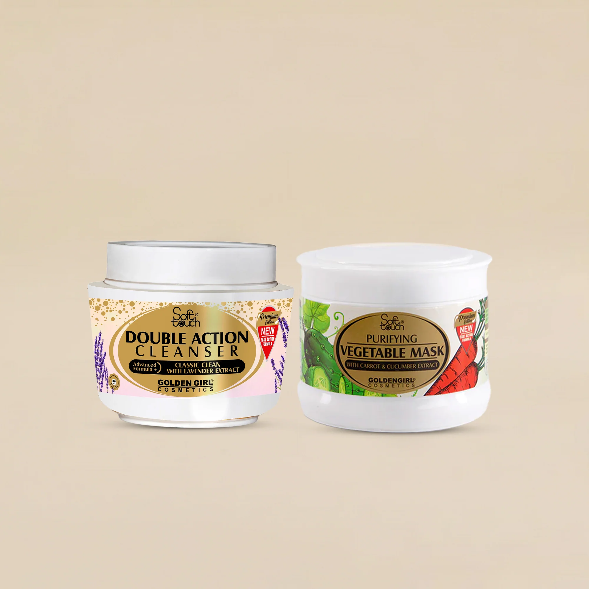FACIAL CLEANSE AND MASK DUO