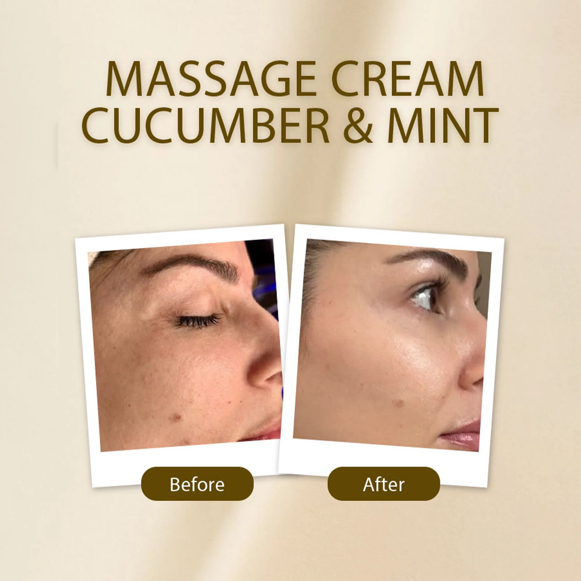 Massage Cream Cucumber & Mint - Image 3