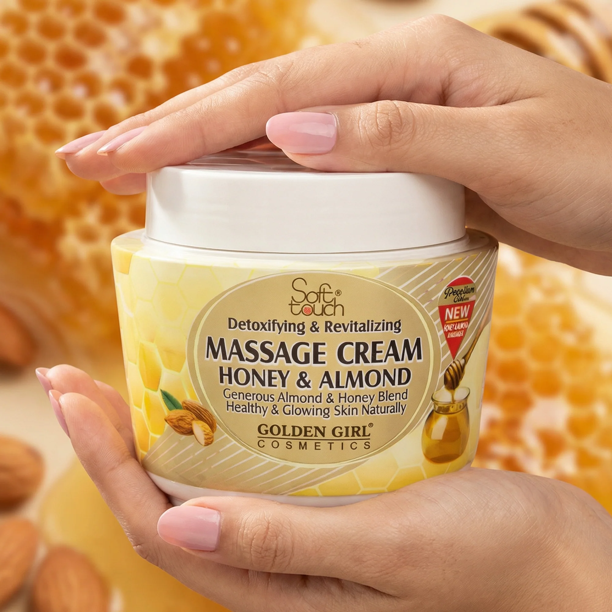 Massage Cream (Honey & Almond) - Image 4