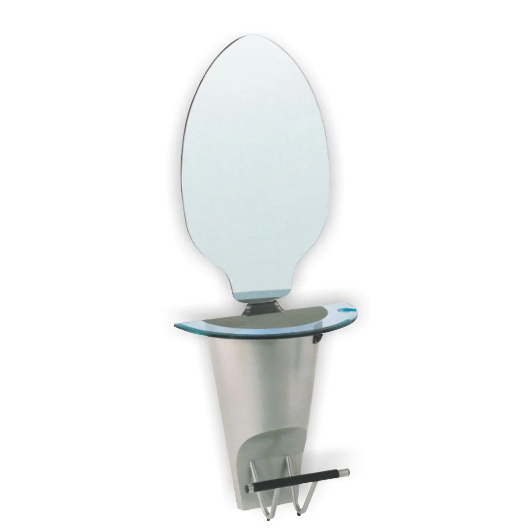 Modern Hair Salon Mirror Station