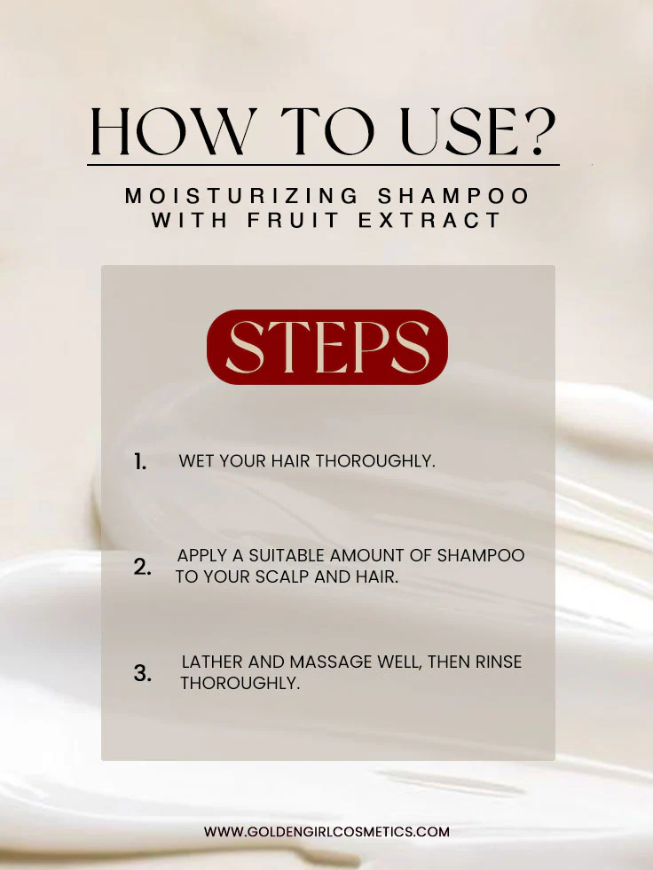 Moisturizing Shampoo with fruit extract - Image 3